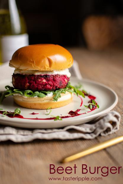 Beet Burger – Vibrant, Earthy, and Delicious