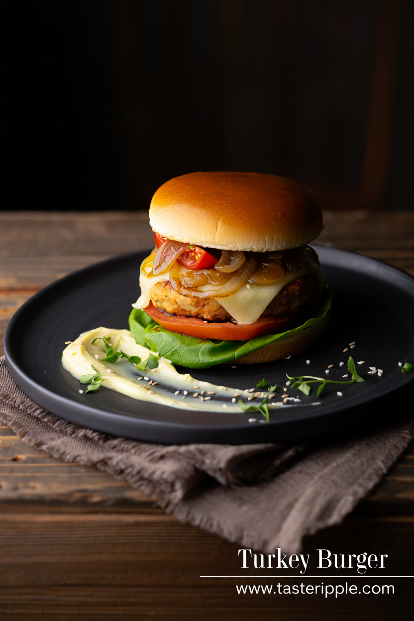 Juicy Air Fryer Turkey Burgers – Quick & Flavorful (1)