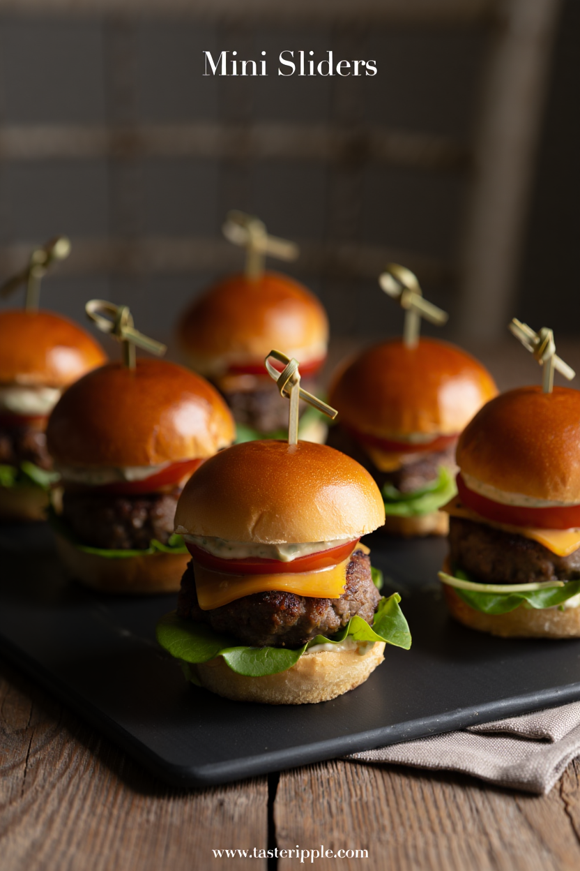 Mini Burger Sliders – Party-Perfect Bites (3)