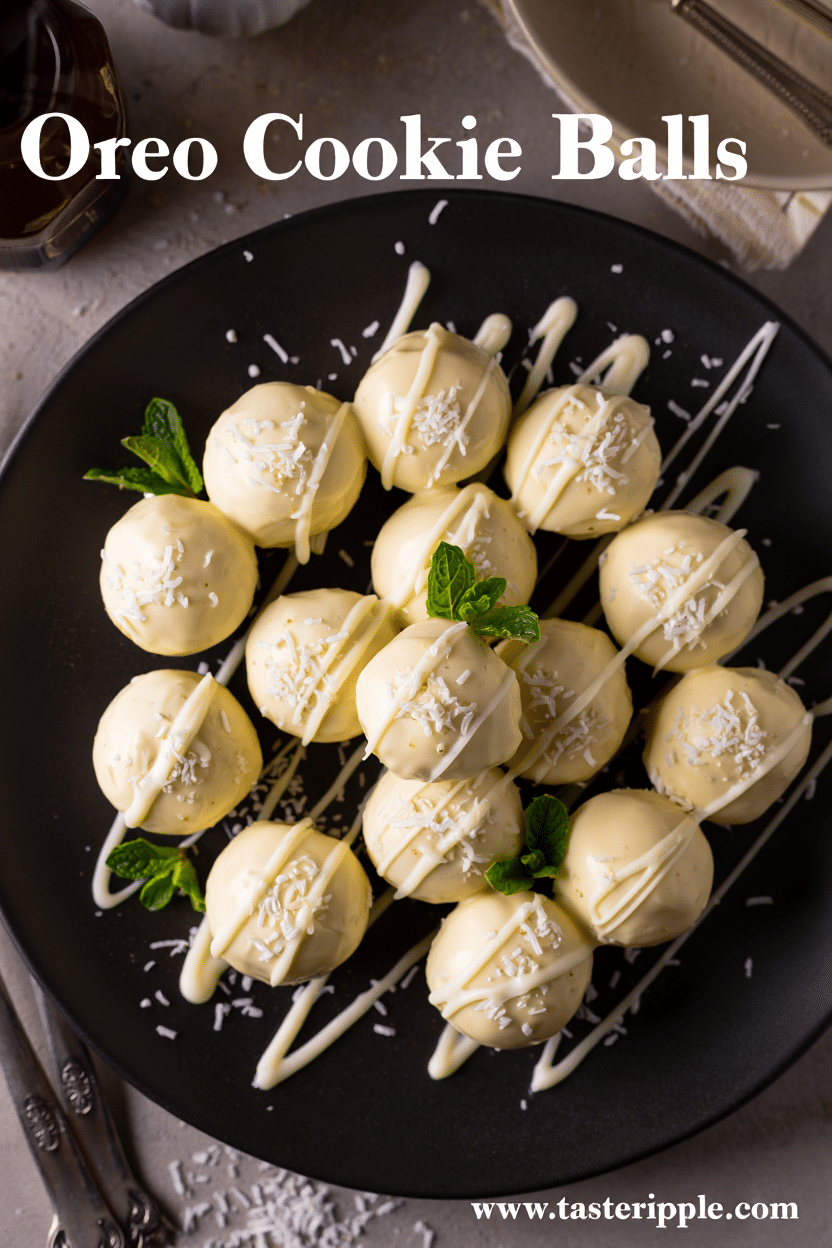 Snowball Oreo Cookie Balls