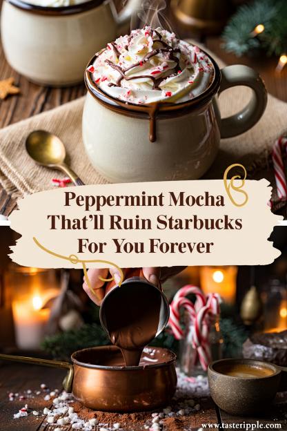 Peppermint Mocha That’ll Ruin Starbucks For You Forever