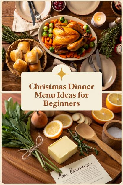Christmas Dinner Menu Ideas for Beginners
