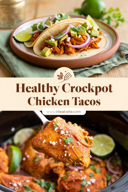 Healthy Crockpot Chicken Tacos: The Effortless Weeknight Hero You’ll Crave Again and Again