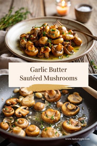 Garlic Butter Sautéed Mushrooms