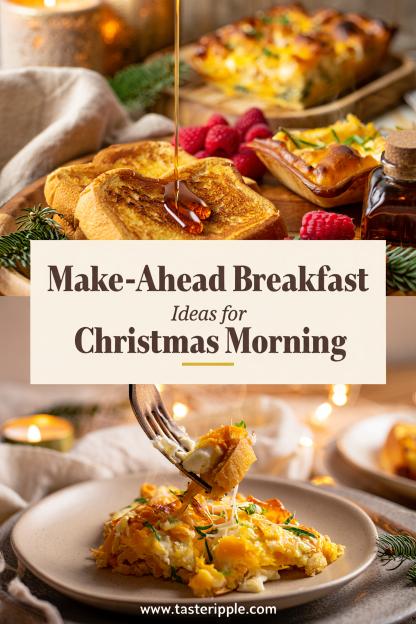 Make-Ahead Breakfast Ideas for Christmas Morning