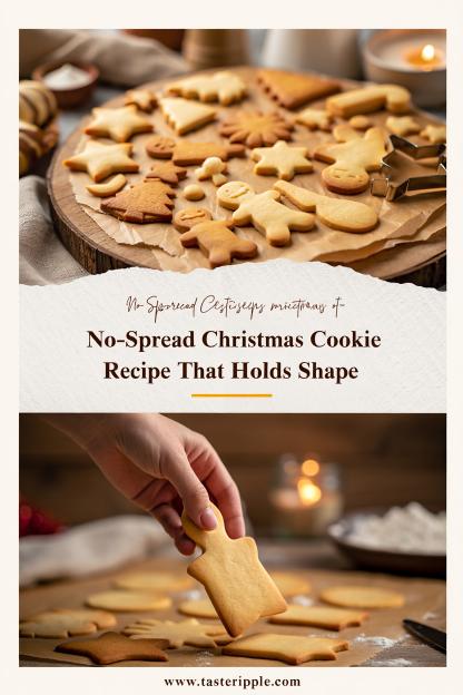 No-Spread Christmas Cookie Recipe That Holds Shape