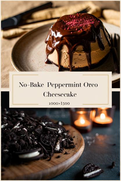 Best No-Bake Peppermint Oreo Cheesecake for Busy Moms